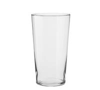 TREND FOR HOME Vase Décoratif Transparent en Verre H: 25 cm, Ø 14 cm, Conique pour Centre de Table Mariage Maison Cérémonie Pampa, Alyssa