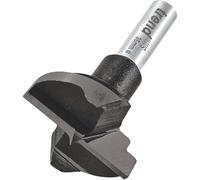 Trend Foret à charnière acier carbone 35 mm, long. 54 mm, Euro T420 | Perce des logements de charnières Euro propres pour portes de cuisine, corps en acier carbone robuste T420/35X8MMWS