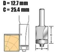 Trend Fraise À Affleurer Autoguidée Diamètre 12,7Mm G