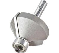 Trend Fraise à Chanfreiner à Roulement Guidé Professionnel, 45 Degrés, Queue de 1/4 Pouce, Diamètre de Coupe 35,1 mm & Longueur de Coupe 12 mm, Plaquettes en Carbure de Tungstène, 46/360X1/4TC