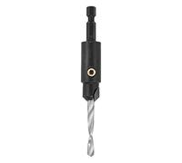 Trend Snappy Fraise à chanfreiner TCT 12,7 mm avec foret HSS 5 mm, longueur réglable, système à dégagement rapide, SNAP/CS/5MMTC
