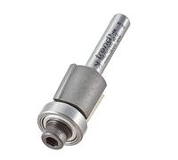Trend Fraise à copier T46, à roulement, Ø 15,9 mm, long. 13 mm, queue 1/4” | Arase les chants et gabarits grâce à la fraise à roulement, arêtes carbure, Ø 15,9 mm, long. 13 mm T46/1X1/4TC