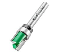 Trend CraftPro C121FX1/4TC Fraise à profiler guidée, tige de 6,35 mm, diamètre de coupe de 12,7 mm et longueur de coupe de 12,7 mm, pointe en carbure de tungstène