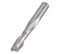 Trend Fraise à défoncer hélicoïdale, 2 flûtes, queue 10 mm, coupe 10x42 | Favorise l’évacuation des copeaux en fraisage CNC, coupe ascendante en carbure, queue 10 mm, longueur 42 mm CNC/016X10STC