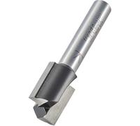 Trend Fraise à deux flûtes, Ø15,9 mm, queue 8 mm, coupe 19 mm | Fraise pour rainures et chants nets à la défonceuse, garniture carbure TR19X8MMTC