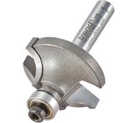 Trend Fraise à ovolo à roulement guidé, rayon 7,9 mm, queue 1/4 | Guide les travaux d’ovolo avec deux roulements, plaquettes carbure de tungstène, Ø28 mm, 12,7 mm de coupe 46/93X1/4TC