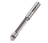 Trend Fraise à percer et à dégauchir, queue 1/4, Ø6,3x18 mm, TCT | Coupe nette pour percer et ajuster dans le bois dur, bois tendre et stratifiés, plaquettes TCT 47/4X1/4TC