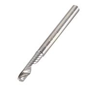 Trend CNC O Flute Fraise à Spirale à Coupe Montante, Queue 4mm, Diamètre de Coupe 4mm & Longueur de Coupe 17mm, Carbure de Tungstène Massif, CNC/401X4STC