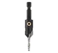 Trend Fraise de forage Snappy, 12,7mm (1/2") de diamètre, pointe en carbure de tungstène, avec foret pilote réglable de 3,5 mm, SNAP/CS/12TC