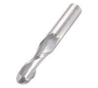 Trend Fraise défonceuse bullnose hélicoïdale, queue 10 mm, 10 x 32 mm