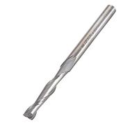 Trend Fraise défonceuse coupe ascendante, 2 goujures, queue 4 mm, Ø4, 22 mm | Fraise pour coupe ascendante, carbure plein au tungstène, queue 4 mm et 22 mm de coupe CNC/003X4STC