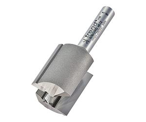 Trend Fraise droite 2 flûtes, carbure tungstène, queue 1/4, Ø20 mm, l=25 mm | Assure des coupes droites nettes avec une fraise 2 flûtes au carbure de tungstène, longueur 25 mm 4/6X1/4TC