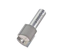 Trend Professionnel Fraise Droite Deux Flûtes, Queue de 1/2 Pouce, Diamètre de Coupe 25mm, Longueur de Coupe 25mm, Plaqué Carbure de Tungstène, 4/70X1/2TC