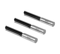 Trend Fraises droites pour défonceuse, lot de 3, queue 1/2, Ø12,7 mm