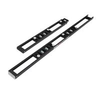 Trend Gabarit de charnière en deux parties dans un boîtier, conçu pour l'encastrement des charnières dans les portes et cadres en bois à l'aide d'une défonceuse plongeante, H/JIG/C