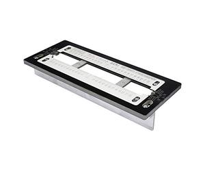 Trend Gabarit de serrure à mortaiser et loquets, pour plastrons de 30 à 250 mm de long, LOCK/JIG/B