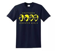 Trend Gear Computer World T-shirt Kraftwerk Cadeau amusant, bleu marine, L