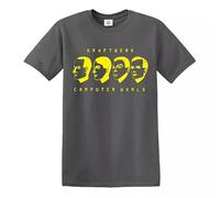 Trend Gear Computer World T-shirt Kraftwerk Cadeau amusant, charbon, XL