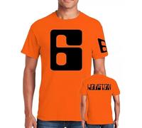 Trend Gear Rollerball-James-CAAN SCI FI-Movie Fancy Dress Fun T-shirt orange pour homme, Orange, M