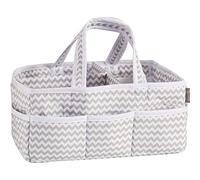 Trend Lab Chevron Gray & White Storage Caddy by Trend Lab
