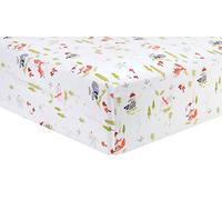Trend Lab Deluxe Lit Drap-housse en flanelle, bois d'hiver
