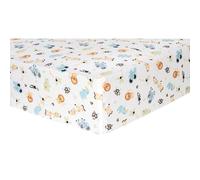 Trend Lab Jungle Friends Deluxe Flanelle Drap de berceau