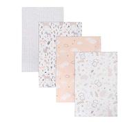 Trend Lab Lot de 4 couvertures de réception en flanelle, (103779), forêt mystique, 76,2 x 76,2 cm (lot de 4)