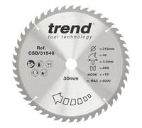 Trend lame de scie circulaire bois, 315 mm, alésage 30 mm, 48 dents