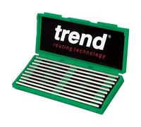 Trend Lames de rabot carbure CraftPro, 82 x 5,5 x 1,1 mm, 5 paires | Inclut 5 paires de lames de rabot en carbure double tranchant pour un rabotage lisse et précis, CR/PB29/5PR