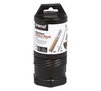 Trend Ensemble de cuisine avec fraises droites à deux flûtes pour plan de travail, boulons de connexion et 10 biscuits n°20, BR/KFP/1