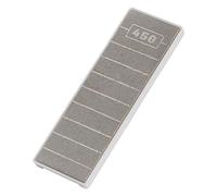 Trend Pierre de finition diamant FastTrack, grain 450, pour affûter | Affûte rapidement et uniformément outils et lames grâce à la surface diamant, grain 450 FTS/S/F