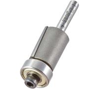 Trend Professionnel Affleureuse Guidée, Diamètre 19,1mm, Longueur 25mm, 90 Degrés, Queue 1/4 Pouce, Pointe en Carbure de Tungstène, 46/20X1/4TC