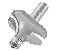 Trend Professionnel Fraise à Défoncer à Roulement Guidé Ovolo, Rayon 19mm, Queue 1/2 Pouce, Diamètre de Coupe 51mm, Longueur de Coupe 25mm, Deux Roulements, TCT, 46/17X1/2TC