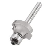 Trend Professionnel Fraise à Défoncer à Roulement Guidé Ovolo, Rayon 6,3mm, Queue 1/4 Pouce, Diamètre de Coupe 25,4mm, Longueur de Coupe 13mm, TCT, 46/130X1/4TC