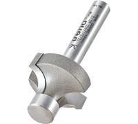 Trend Professionnel Fraise à Défoncer à Roulement Guidé, Rayon 6,3 mm, Queue 1/4 Pouce, Diamètre de Coupe 22 mm & Longueur de Coupe 12,6 mm, Plaquettes en Carbure de Tungstène, 7E/2X1/4TC