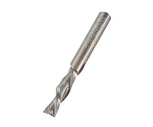 Trend Professionnel Fraise à défoncer hélicoïdale à coupe descendante, queue de 1/4 pouce, diamètre de coupe 6,35 mm et longueur de coupe 25 mm, carbure de tungstène massif, S55/2LHX14STC