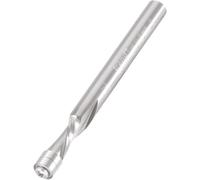 Trend Professionnel Fraise à Défoncer Hélicoïdale à Descente Guidée en Aluminium, Queue de 1/4 Pouce, Diamètre de Coupe 6,3mm & Longueur de Coupe 12,7mm, Carbure Solide, S64/30LHX1/4STC