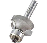 Trend Professionnel Fraise à Ovolo à Roulement Guidé, Rayon 6mm, Queue 1/4 Pouce, Diamètre de Coupe 24,7mm & Longueur de Coupe 12mm, Deux Roulements, Pointe en Carbure de Tungstène, 46/125X1/4TC