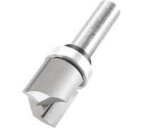 Trend Professionnel Fraise à Profil avec Guide, Diamètre 25mm x Longueur de Coupe 25mm, Queue 1/2 Pouce, Plaquettes en Carbure de Tungstène, 46/100X1/2TC