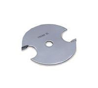 Trend Professionnel Fraise à rainurer 1/4 pouce, 4,0 mm de largeur de coupe, fraise à rainurer avec diamètre de coupe de 40 mm, 2 dents, embout en carbure de tungstène, SL/GG