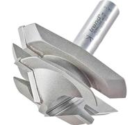 Trend Professionnel Fraise à rainurer à onglet, queue de 1/2 pouce, diamètre de coupe 68 mm, longueur de coupe 30 mm, angle de 45 degrés, 10/99X1/2TC