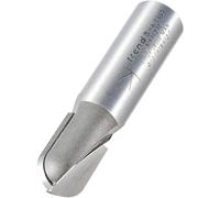 Trend Professionnel Fraise à Rayon, Rayon 6,3mm, Queue 1/2 Pouce, Diamètre de Coupe 12,7mm & Longueur de Coupe 19mm, Plaquettes Carbure de Tungstène, 12/6X1/2TC
