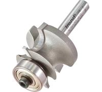 Trend Professionnel Fraise à Rouleau Guidé pour Bords Arrondis, Queue de 1/4 Pouce, Diamètre de Coupe 28mm, Diamètre du Roulement 16mm, Rayon 4.8mm, 9/72X1/4TC