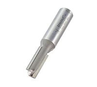 Trend Professionnel Fraise Droite Deux Flûtes, Queue 1/2 Pouce, Diamètre de Coupe 11mm, Pointe en Carbure de Tungstène, 3/7X1/2TC