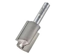 Trend Professionnel Fraise Droite Deux Flûtes, Queue de 1/4 Pouce, Diamètre de Coupe 18mm, Longueur de Coupe 25mm, Carbure de Tungstène, 4/29X1/4TC