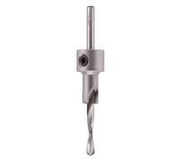 Trend Professionnel Jeu de Fraises à Lamer TCT, Lame de 9,5 mm avec Foret Hélicoïdal Lent HSS de 4,8 mm, Pointe en Carbure de Tungstène, CB38-316TC