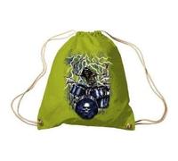 Trend Sac Sac de gym Sac de sport Sac à dos avec imprimé - Ghost Drummer - Tb65307 Couleur Vert citron