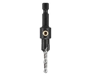 Trend Snappy Fraise à noyer TCT 9,5mm avec foret HSS réglable 4mm, Accessoire à changement rapide, SNAP/CS/4MMTC