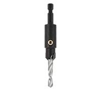 Trend Snappy Fraise-cone TCT 12,7 mm avec foret HSS 6 mm, réglable