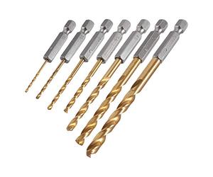 Trend Snappy Jeu de 7 Forets Hexagonaux Métriques, Convient pour Métal, Bois et Plastiques, SNAP/HD/SET